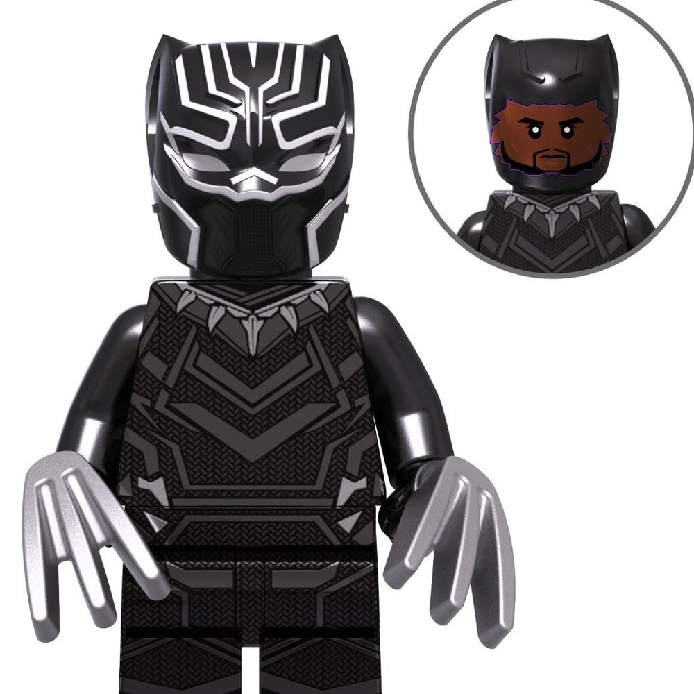 Black Panther Custom designed Minifigure